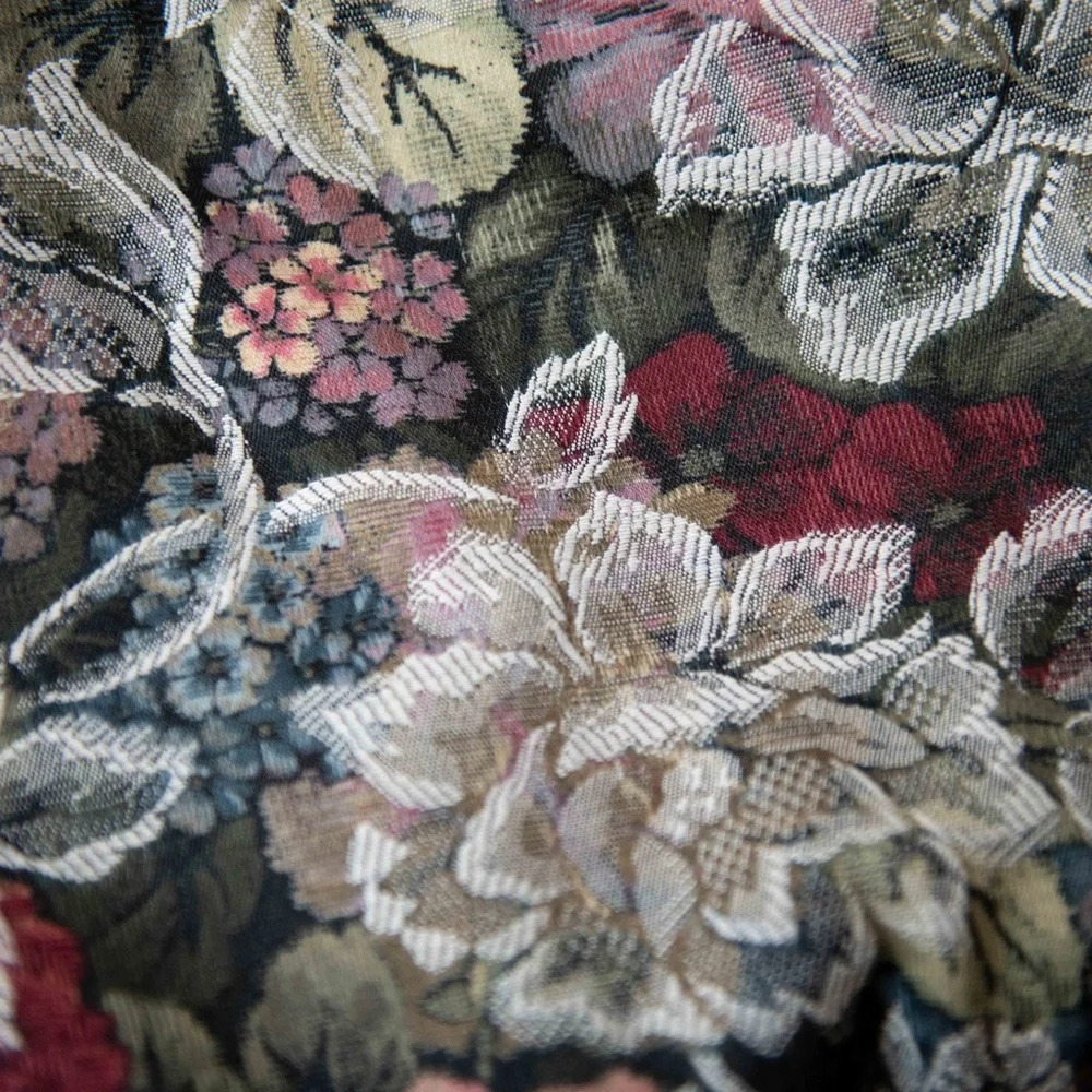 Set of 2 Vintage Cottagecore Floral Ruffle Pillow Shams Cases Covers | Standard